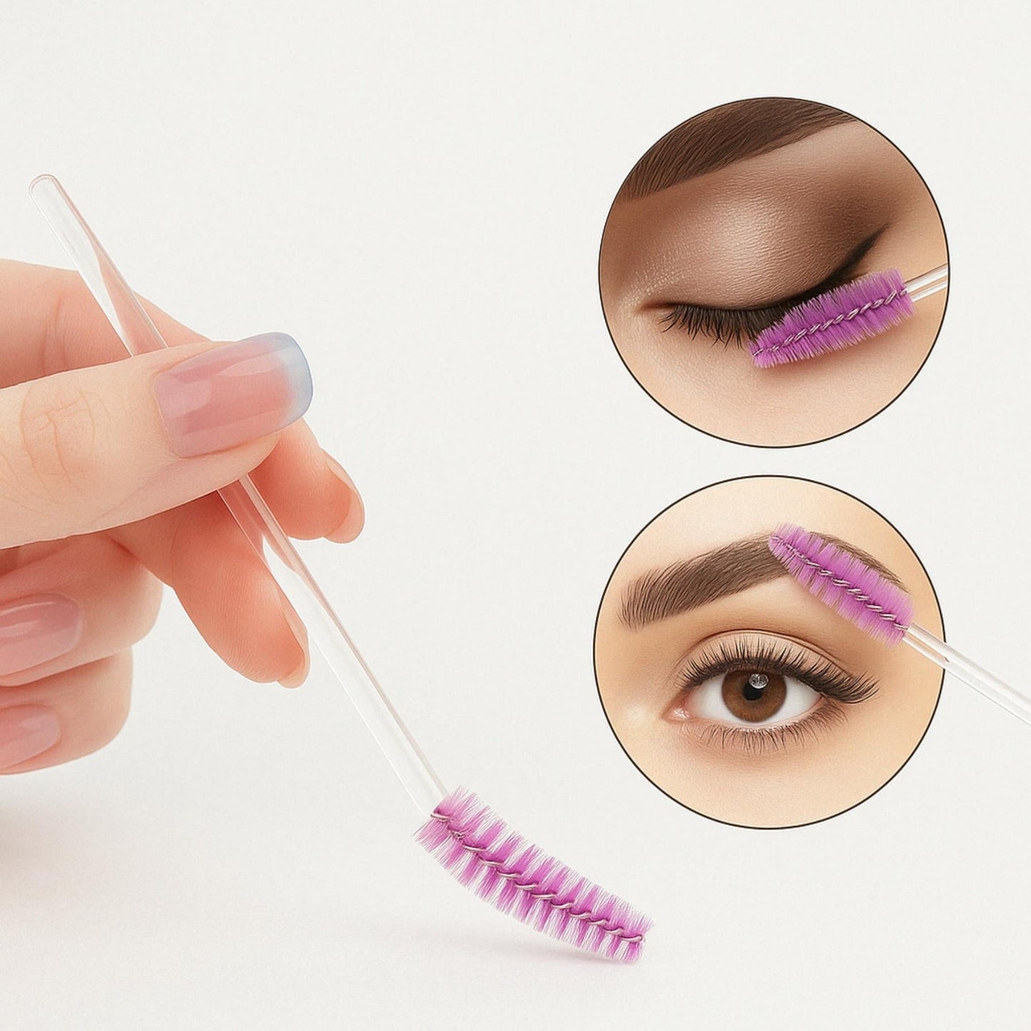 BrowLuxe – Goupillon Précision pour Sourcils Parfaits